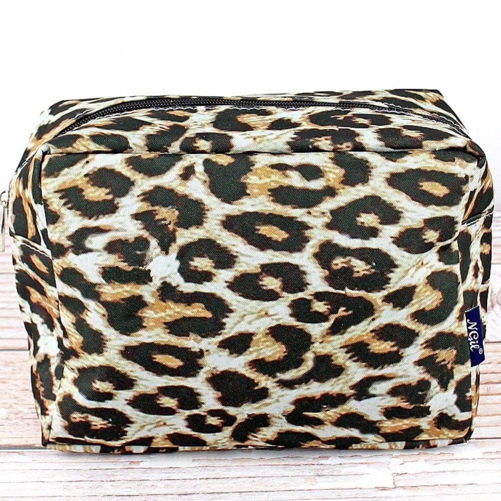 Leopard Cosmetic Case
